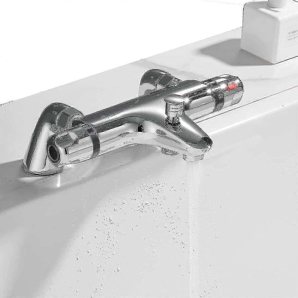 Thermostatischer Badhahn Duscharmatur Badezimmer Filler
