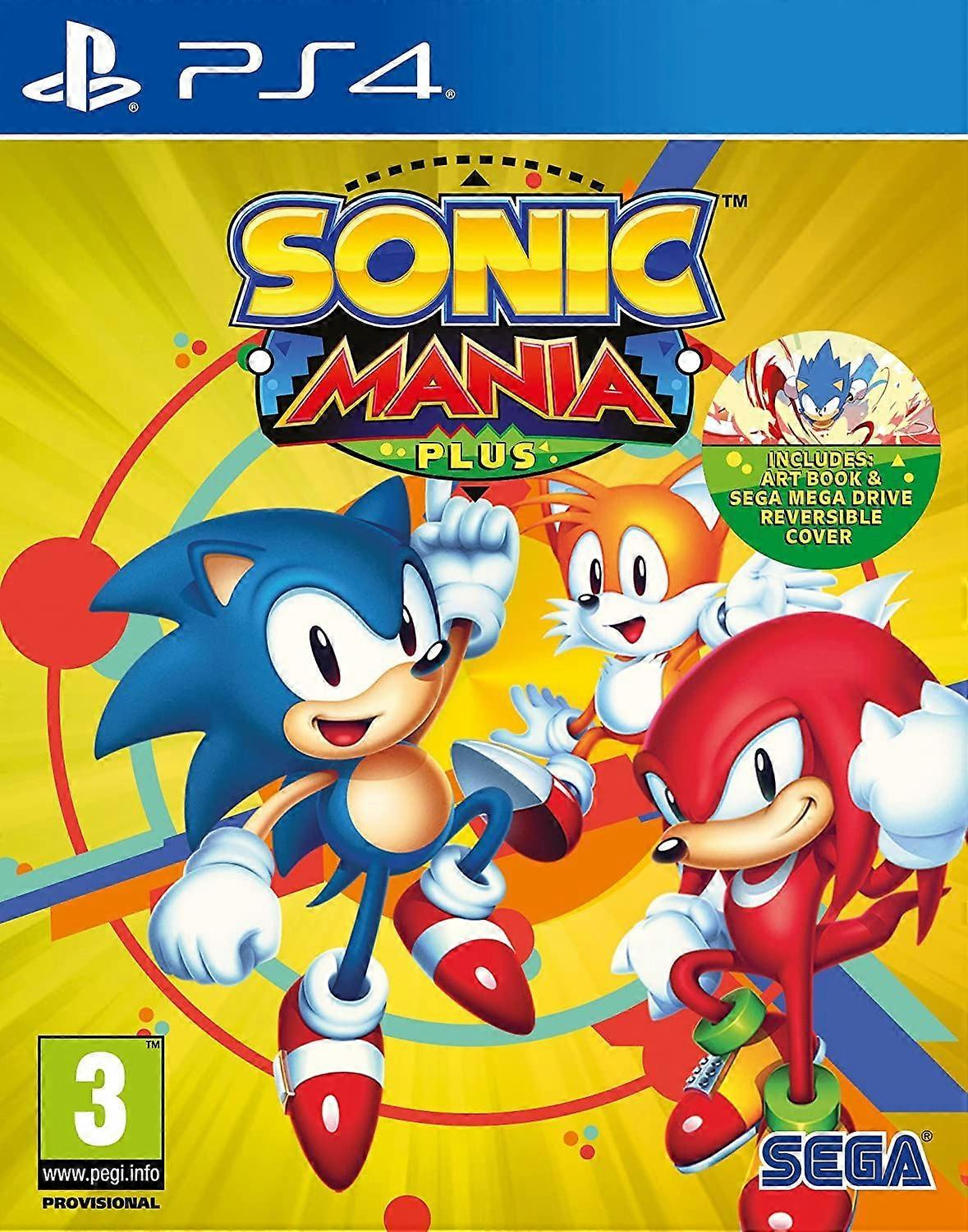 Sonic Mania Plus PS4 spel