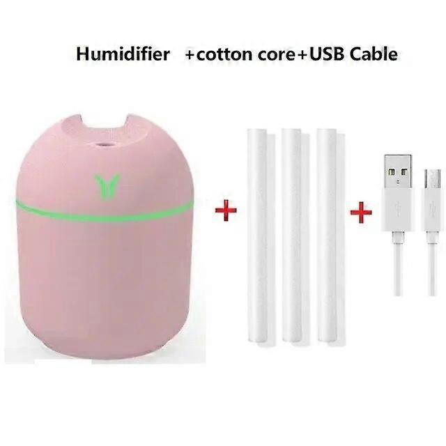 250ML Mini Air Humidifier Romantic Light USB Essential Oil Diffuser Car Purifier with LED Light Aromatic Anion Mist mist sprayer