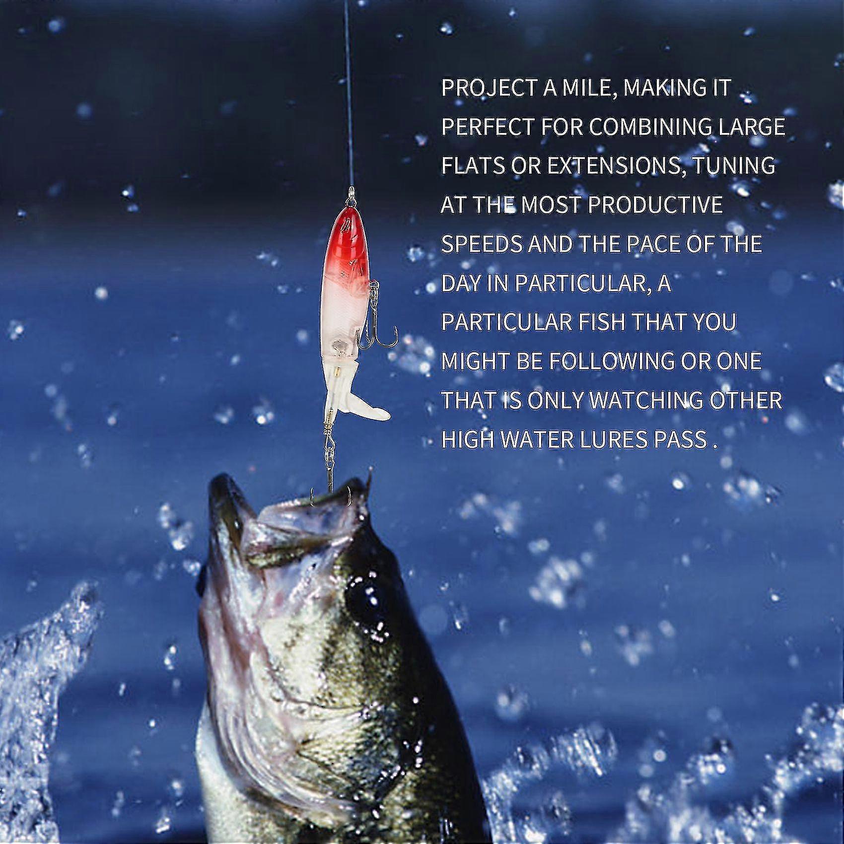 6pcs With Box Whopper Plopper 100mm 13g Floating Popper Ing Lure Artificial Bait Wobbler R