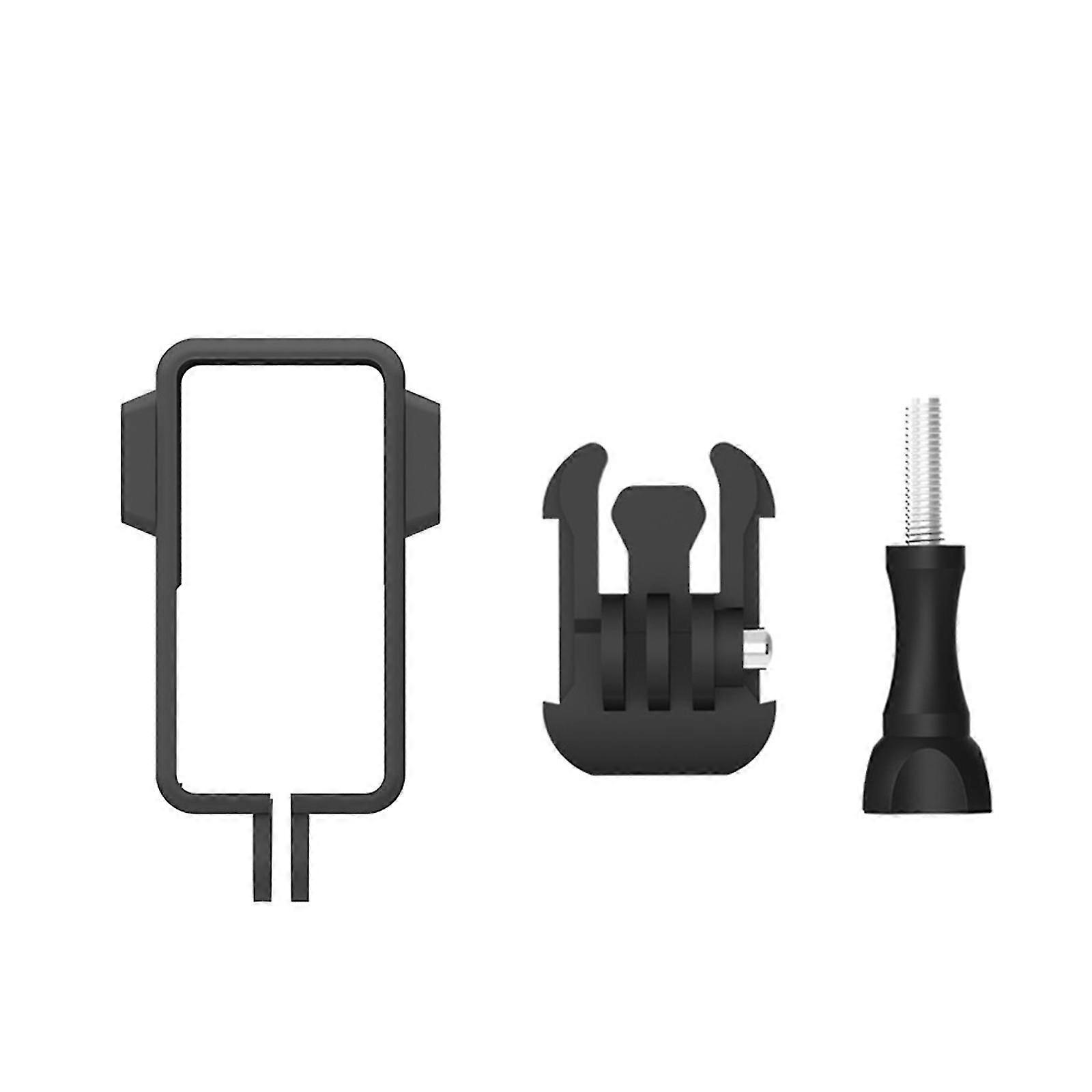 Abs Camera Cage Rig Stabilizer For Action 2 Vlog Camera With 2 Hot Shoe