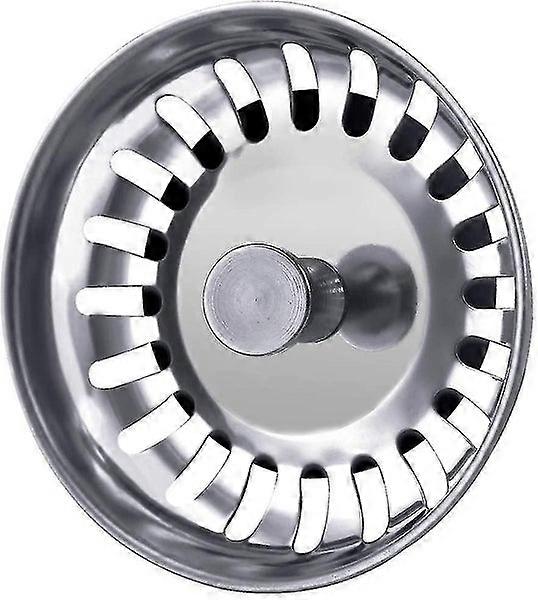 80mm Sink Strainer Plug - 1 Piece Basket Strainer Waste Plug Replacement