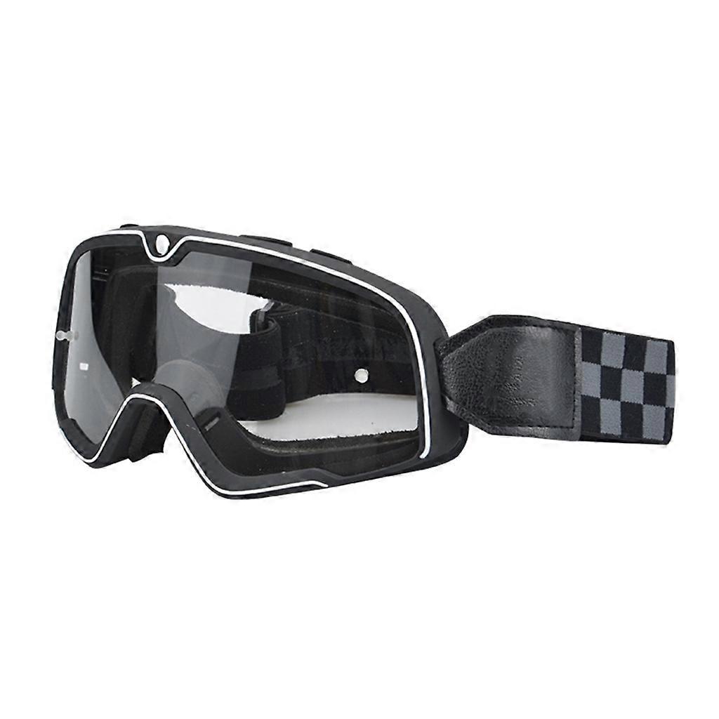 ヴィンテージモトクロスゴーグルバイクメガネ防風高通気性モトサイクリング