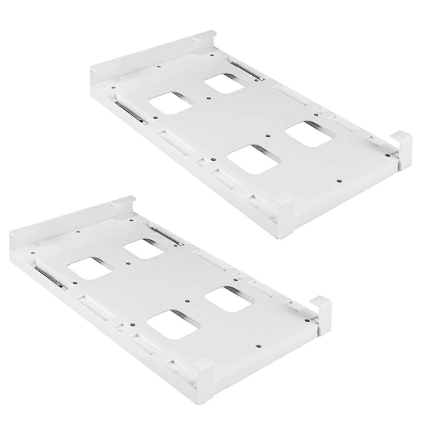 2pcs Stacking Can Dispenser For Fridge Hanging Soda Organizer For Refrigerator Adjustable Can Dispe
