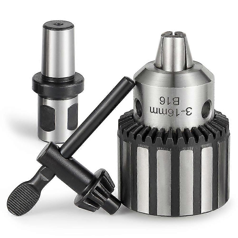 Mandrin de perceuse magnétique super robuste de 1/2 pouce (1-13 mm) avec adaptateur de tige de soudure de 3/4 pouce