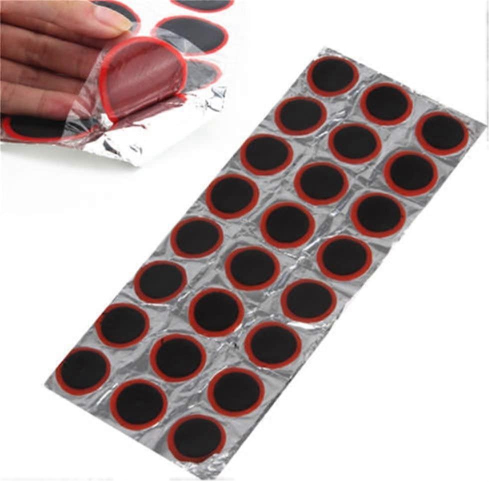 3-pack, Rubber Bicycle Tire Patch Bicycle Tire Patch Repair Kit, Simple Operation, High Efficiency, About 48 Pieces in a Pack