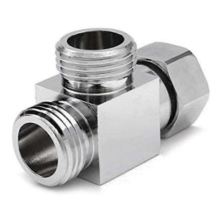 1pc Arm Diverter,Shower Standard Connector,Shower Diverter(Silver)