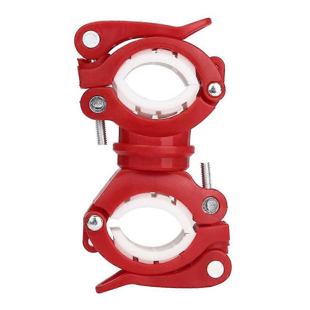 Kaesi Bicycle Front Light Torch Clip Bracket 360 Degree Rotation Flashlight Holder
