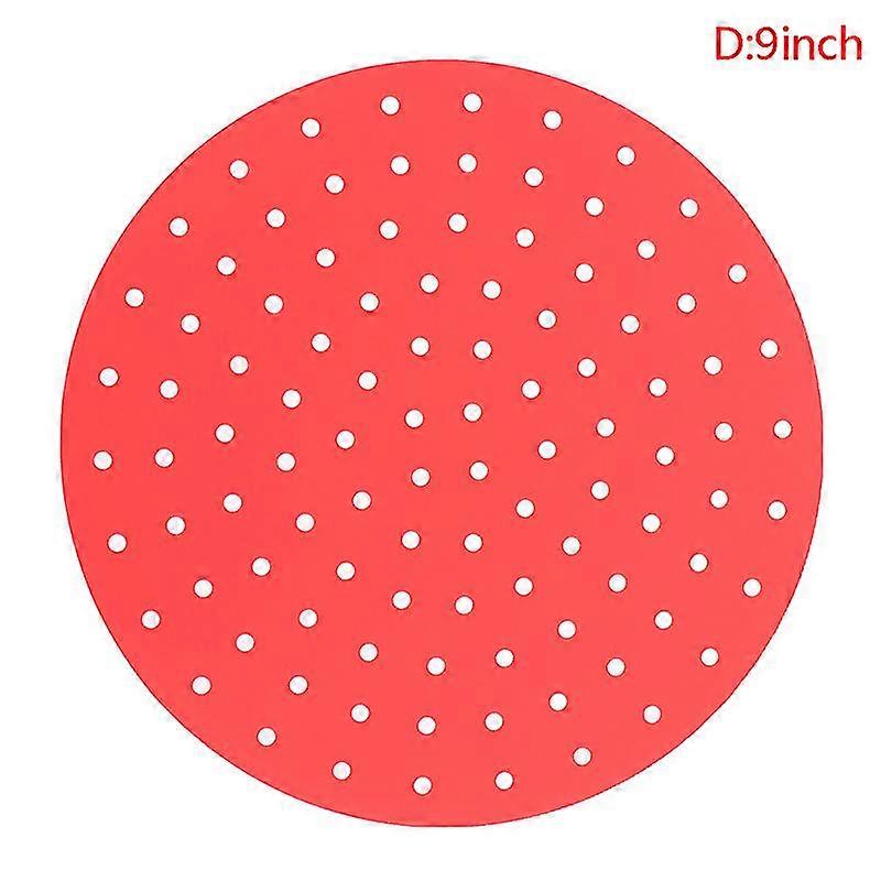 Reusable Silicone Anti-slip Round Air Fryer Mats Non-stick Steaming Basket Mats