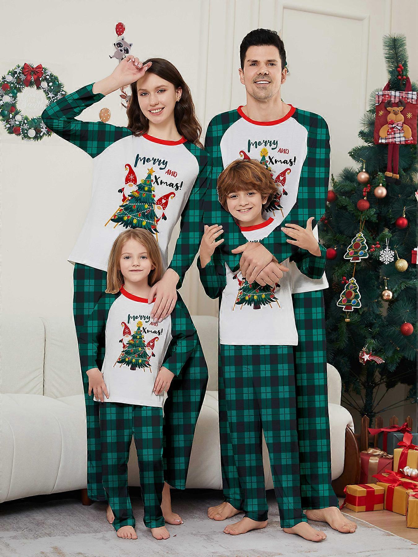 Julepyjamas Familier Julepyjamassett Pyjamassett Pyjamassett For Familier-Style47AS