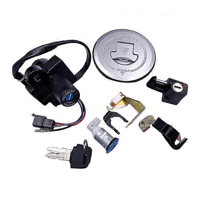 ホンダXRV750 XRV 750アフリカツイン1993年- 2000 35100-MY1-007部品用オートバイイグニッションスイッチロック燃料ガスタンクキャップキーセット