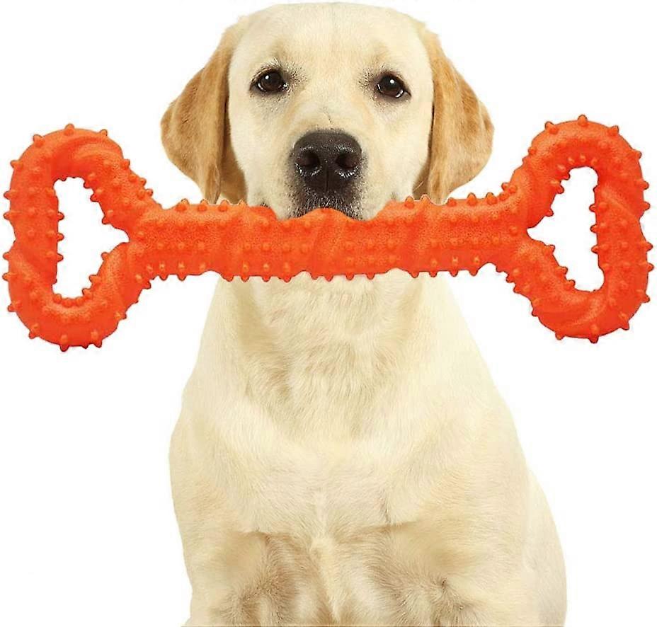 Nirvana Indestructible Dog Toy for Aggressive Chewers, Sturdy Chew Toy, Safe and Durable Dog Bones for Large Dogs, Puppy Toy for Teething, Interactive
