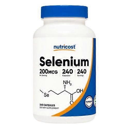Nutricost Selenium Capsules ,200 Mcg ,240 Count