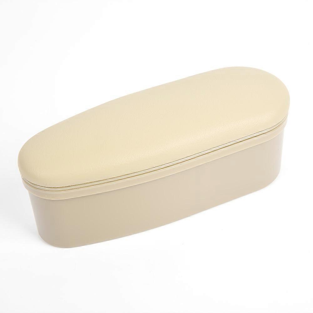 Car Armrest Elbow Support Pad Universal Car Door Handrest Supporting Leather Cushion with Storage Box Automobile Arm Rest