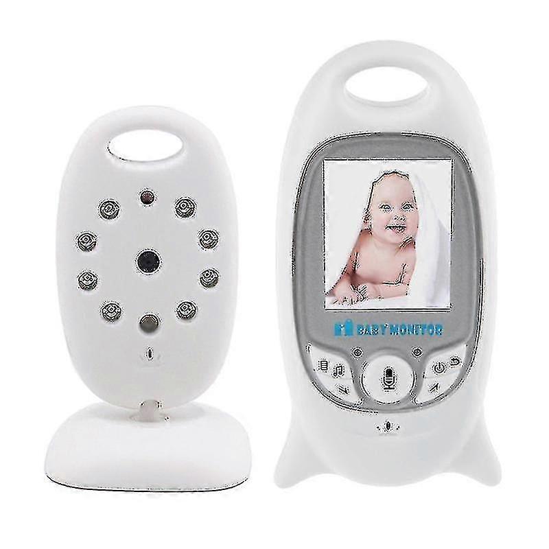 2 Display Video Baby Monitor With Camera And Audio Remote Wide View Two Way Audio Talk Infrared Nigh