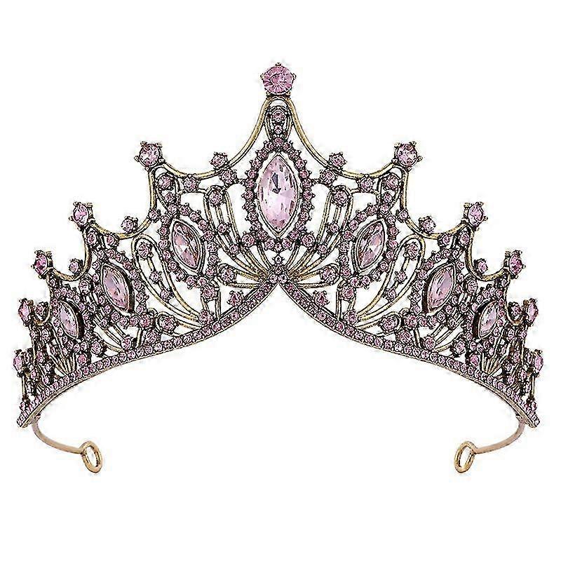 Vintage Crystal Elegant Tiara for ' Events Party Accessory