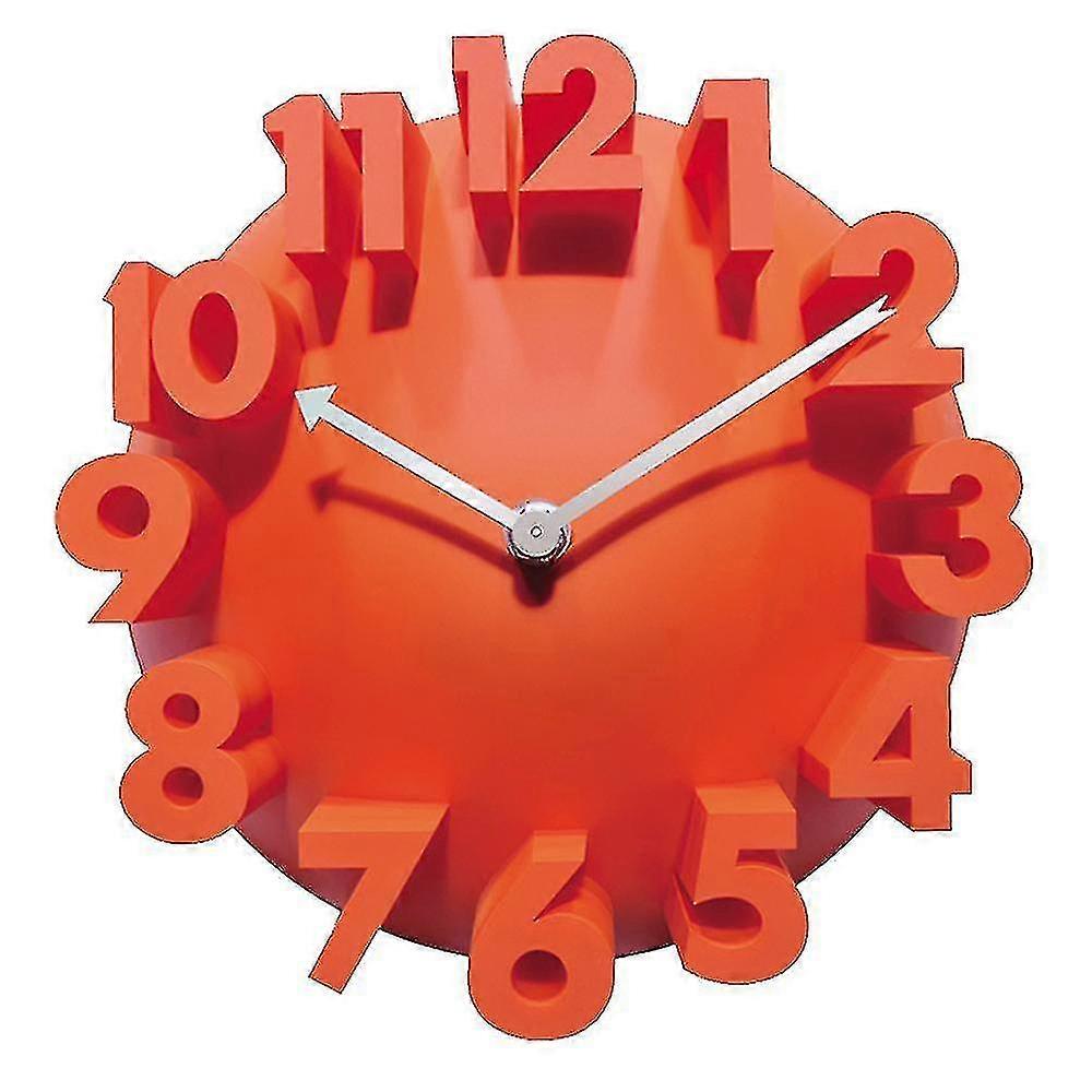 2023 3d Wall Clock, Modern Digital Clock Modern Round Clock Is Suitable For Home Use.