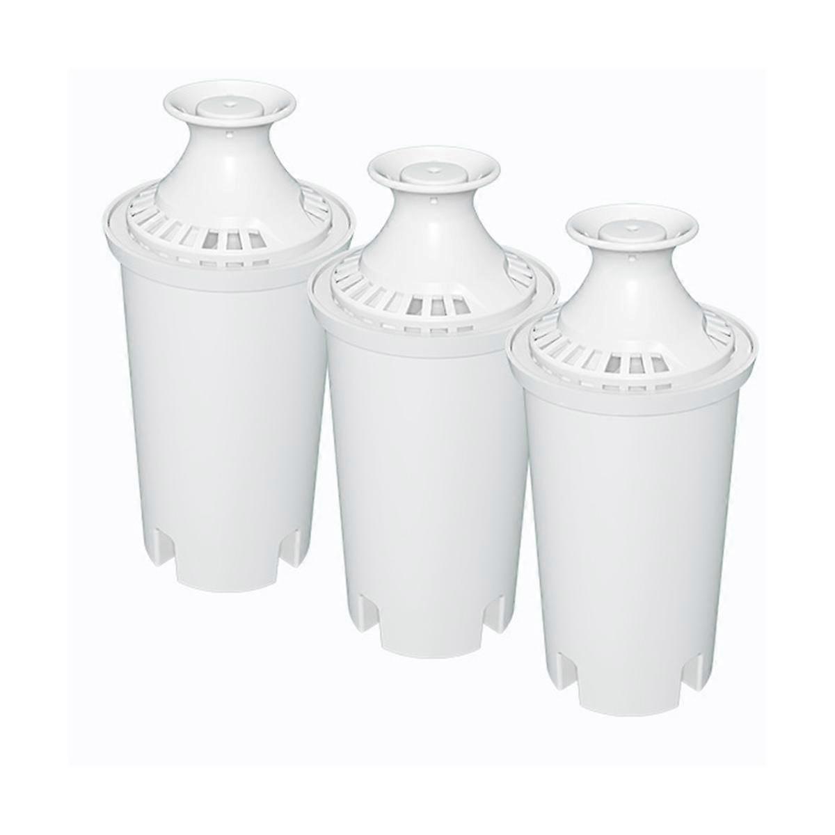 3Pcs for Standard Water Filter Replacements for Pitchers and Dispensers, Lasts 2 Months, Reduces Ch