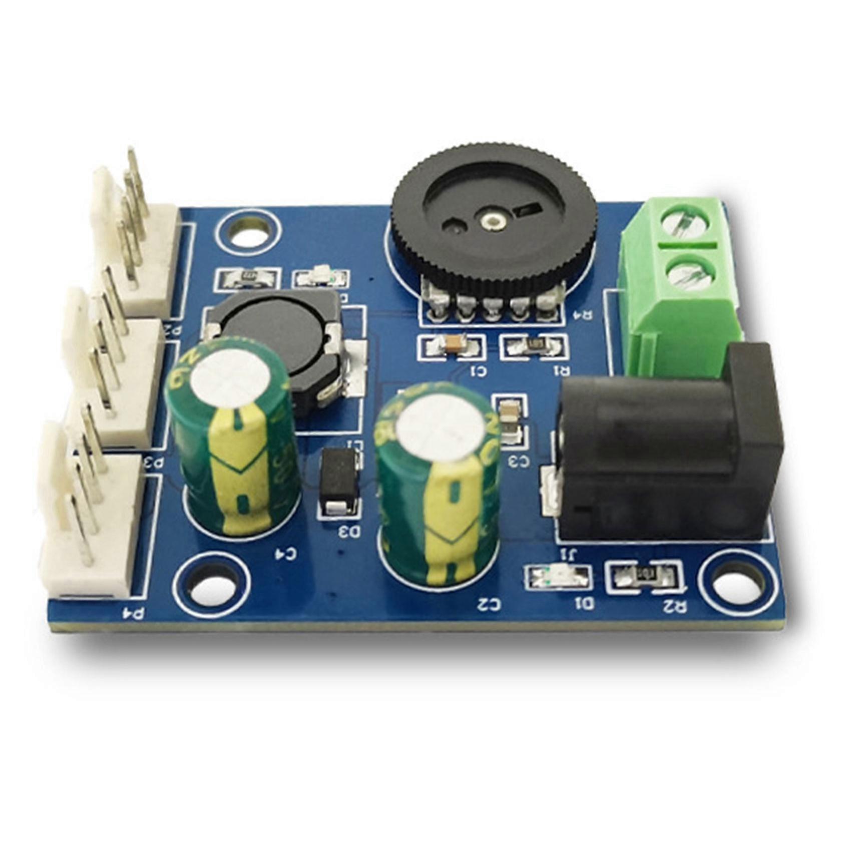 Computer Case Fan Speed Controller Step-Down Speed Controller 12V 3 Way High Power Fan Speed Govern