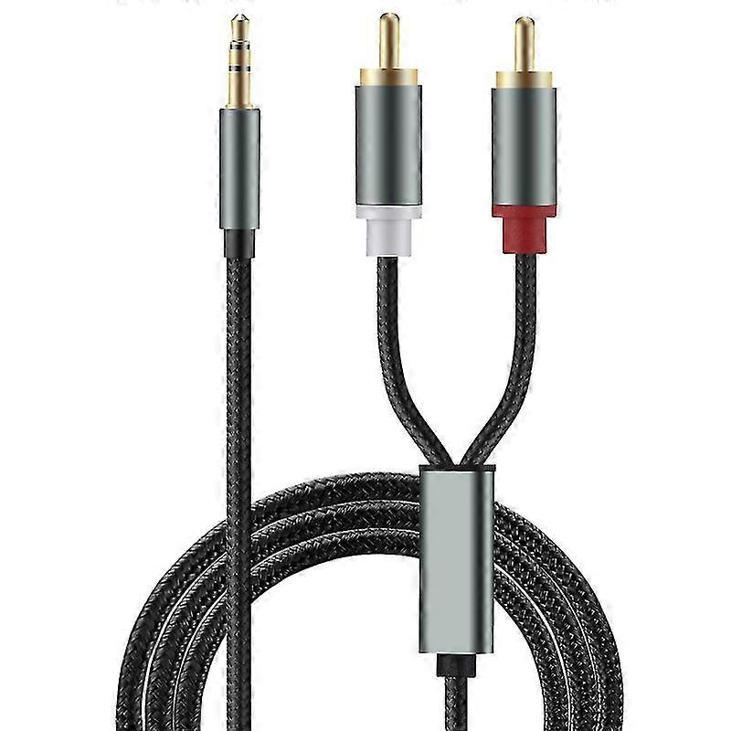 Audio Cable Plug Play Stable Performance Clear Sound Effect Widely Compatible Anti-interference 3.5m