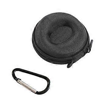Watch Travel Case Single Watch Box with Zipper for Storage, Round Portable Watch Case fitting for Holding WristWatches