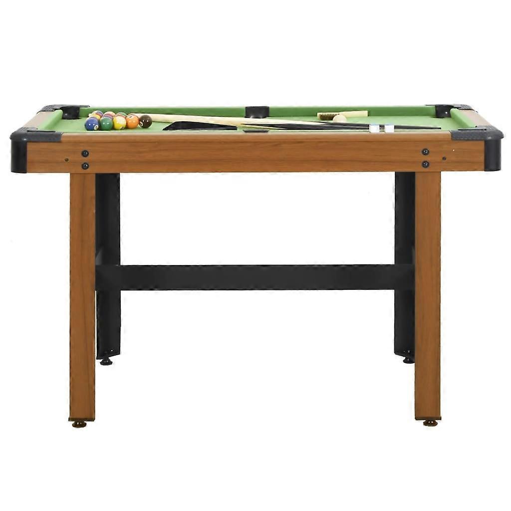 4 Ayak Bilardo Masası 122X61x76 Cm Kahverengi Bilardo Masaları