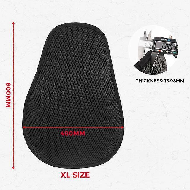 Motorcycle Seat Cushion 3D Shock Absorbing Seat Cover Heat insulation For R1200 GS  MT09 For Cruiser Touring Adventure