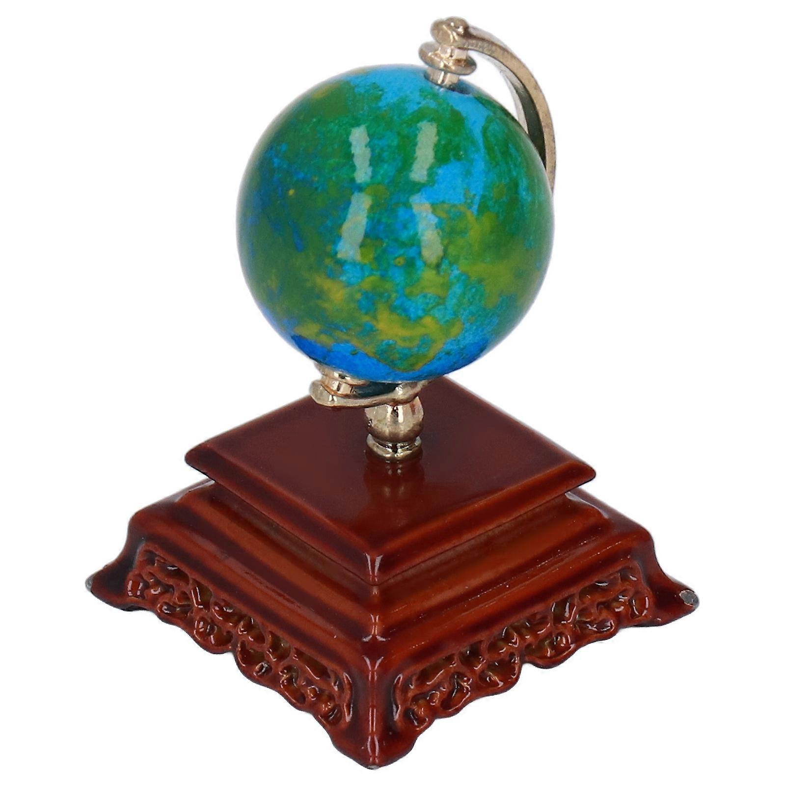 Mini Scale Simulation Globe High Simulation Mini Dollhouse Globe Model for 1: 12 Dollhouse