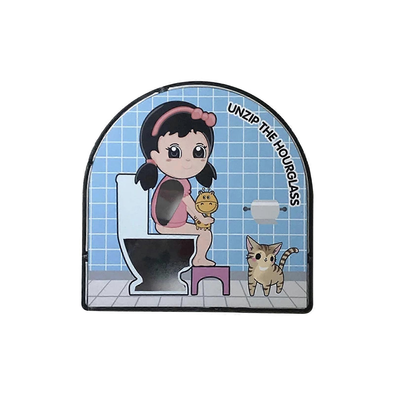 Clessidra Timer WC Shape Birthday Gift Decompression Toys