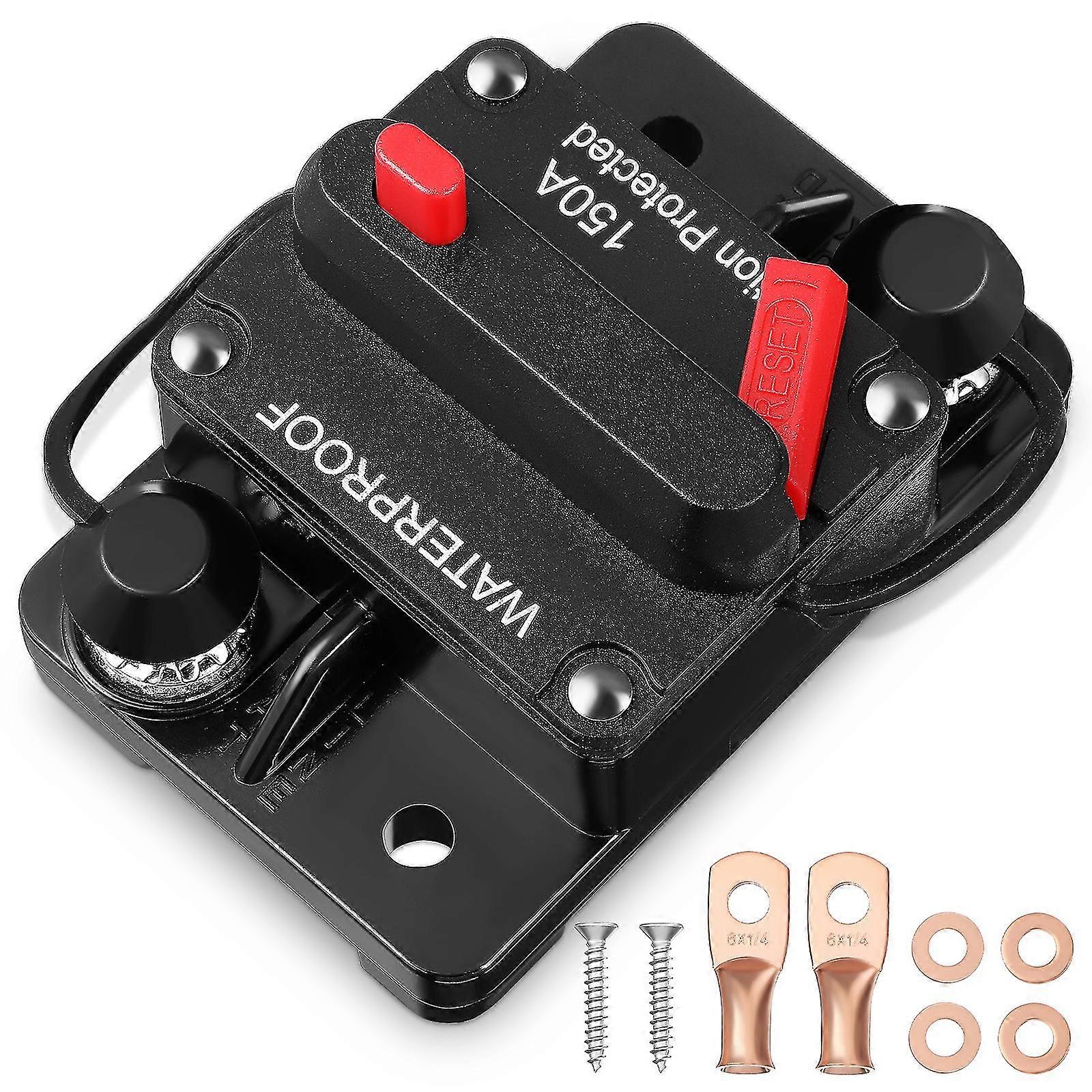 1 Set Circuit Breaker Car Reset Circuit Breaker Marine Circuit Breaker 150 Amp Breaker Motor Circuit Breaker