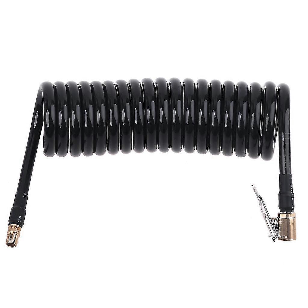 Air Compressor Hose Polyurethane Recoil Quick Connection Stretch 3 Meters Pu