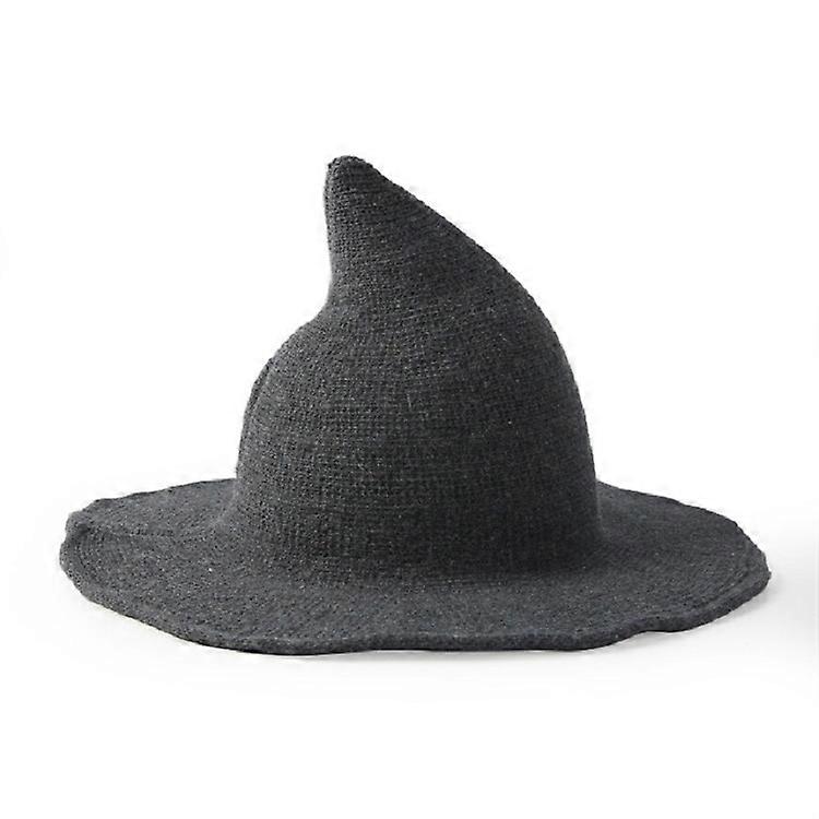 Halloween Personality Wizard Steeple Great Brim Wool Cap