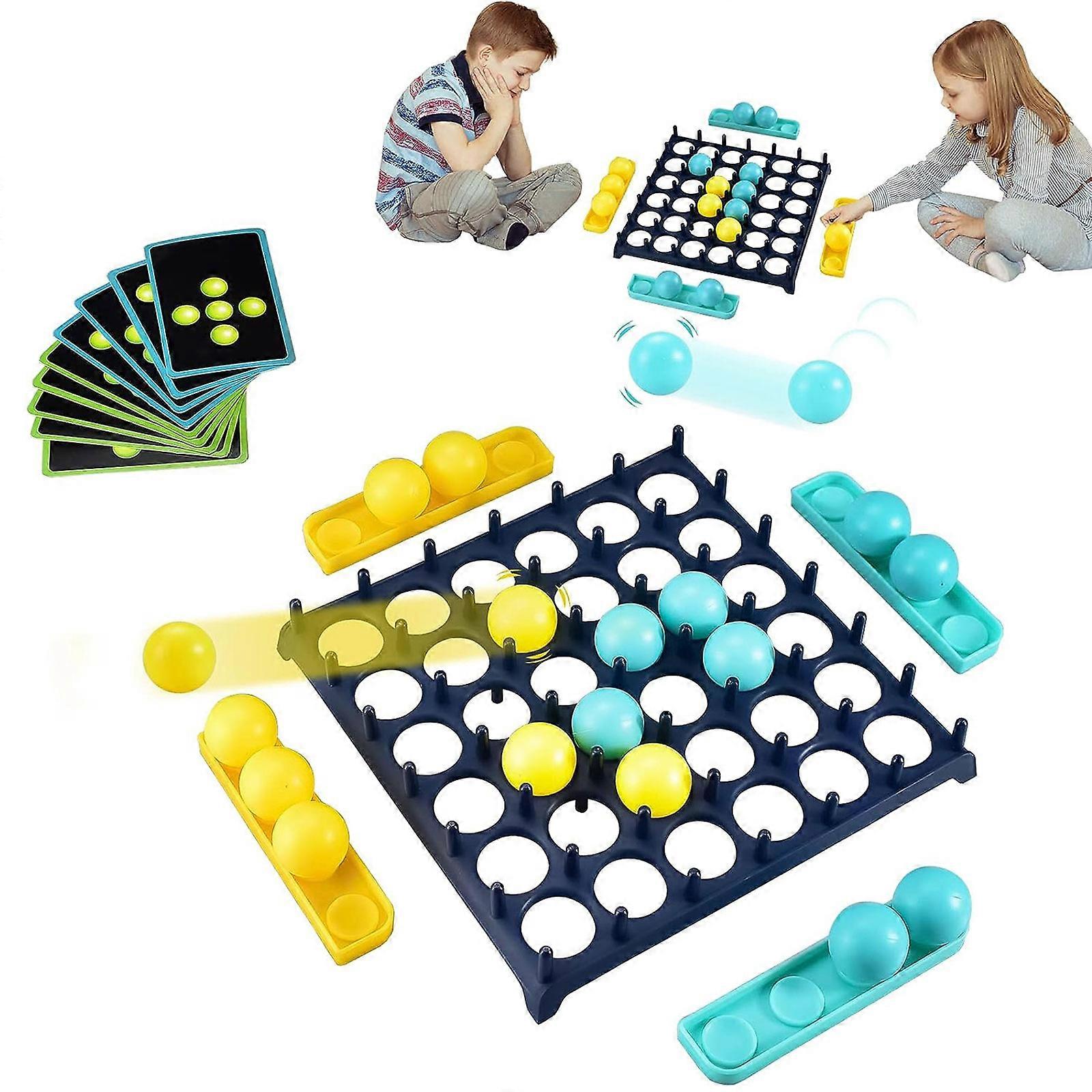 Bounce Ball Game Family Party Games, Jumping Connect Ball Board Games Table Game Toys Desktop Activate Bouncing Ball Game for Adults and Kids