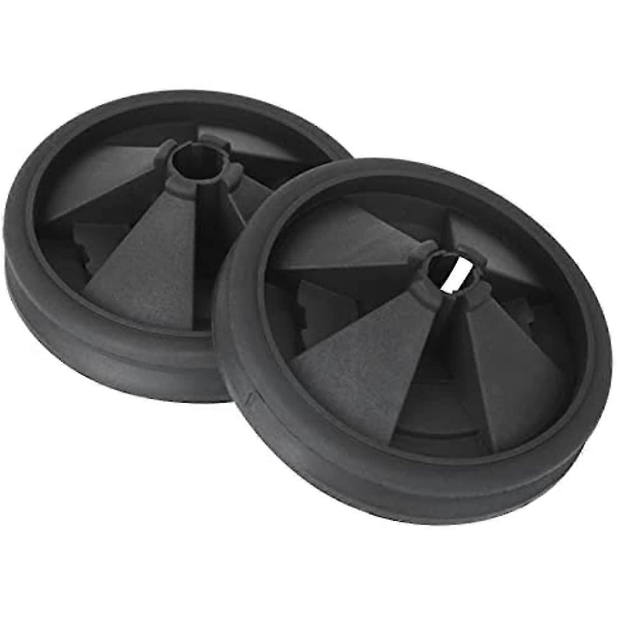 2 Pcs Waste Disposal Spla-sh Plate Sink Baffle Silicone Waste Disposer Cover Suitable For In-sink-erator 87 Mm Outer Diameter