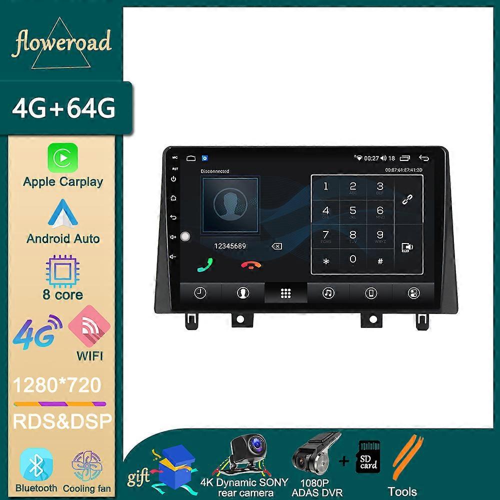 2 din WIFI Carplay Auto Android For JAC Refine S3 2017-2019 Car Radio Multimedia Player Video Navigation GPS Stereo QLED Screen