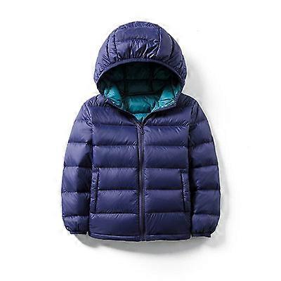 High Quality Kids Duck Down Jackets 2023 New Ultra Light Hooded Winter Coats for Boys Girls Portable Windproof Puffy Parkas 14T