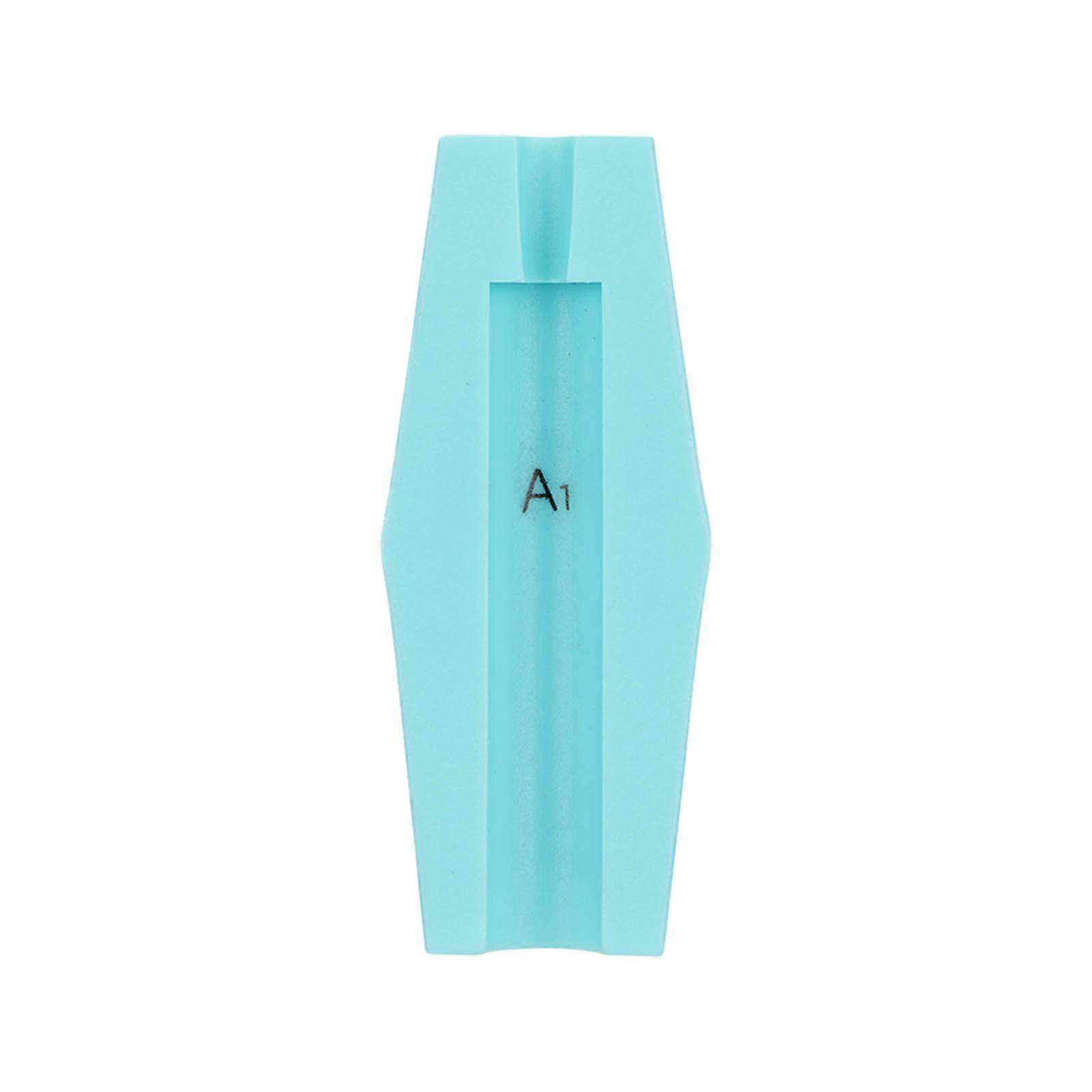 4 in 1 Eyebrow Pencil Sharpener Safe and Portable Eyebrow Cosmetic Sharpening Auxiliary ToolBlue