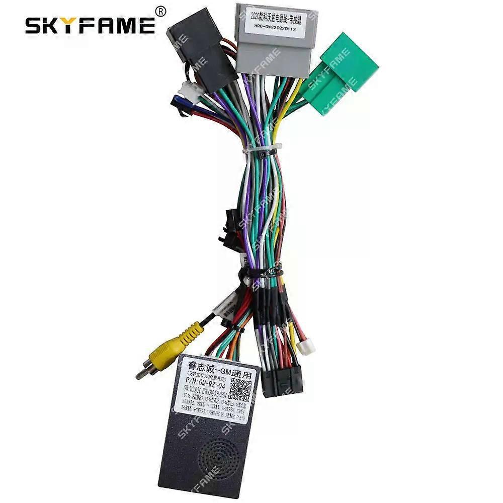 Applies to Car 16pin Wiring Harness Adapter Canbus Box Decoder For Chevrolet Cavalier Onix Orlando GM-RZ-04