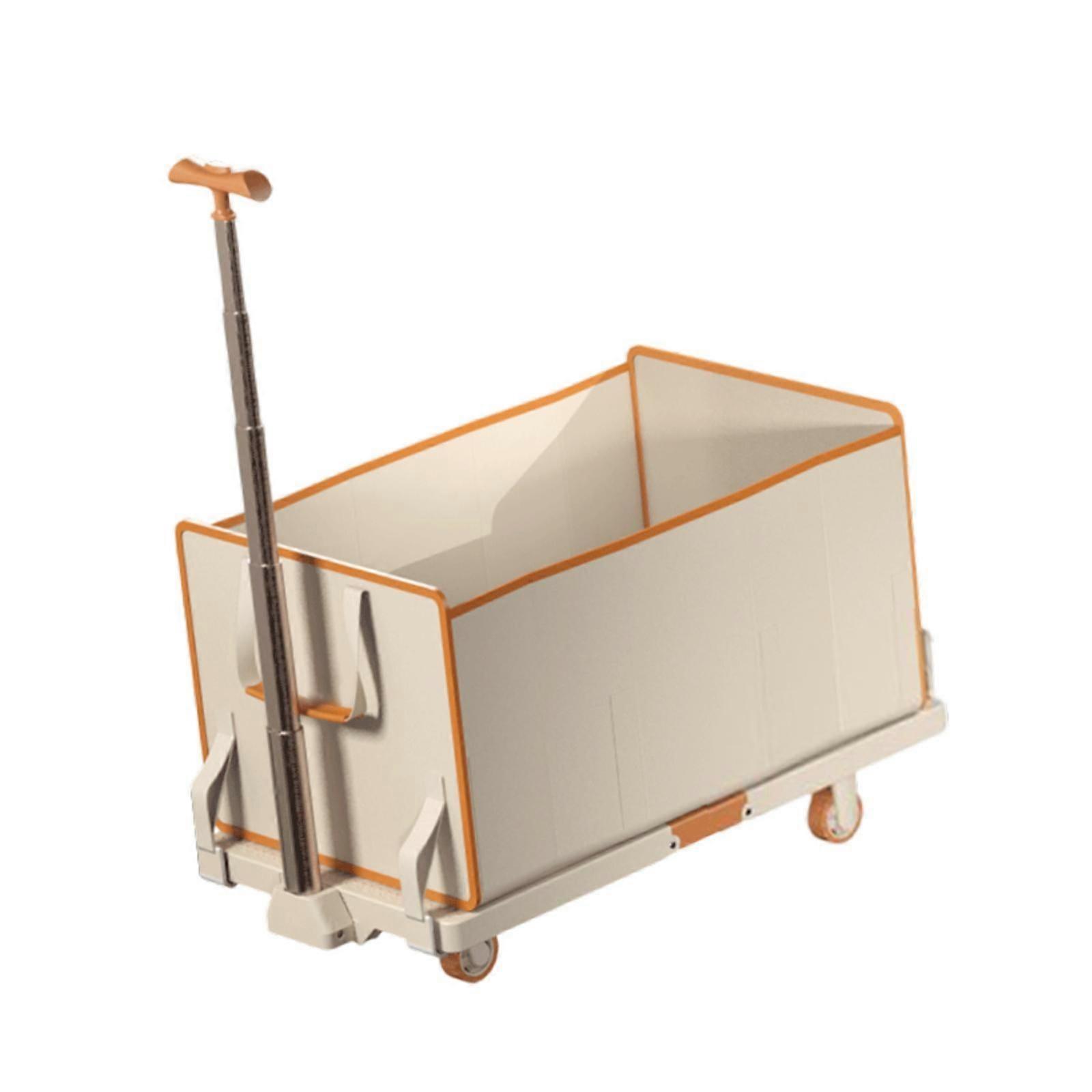 Folding Wagon Cart Portable Versatile Shopping Cart for Grocery Garden Beach