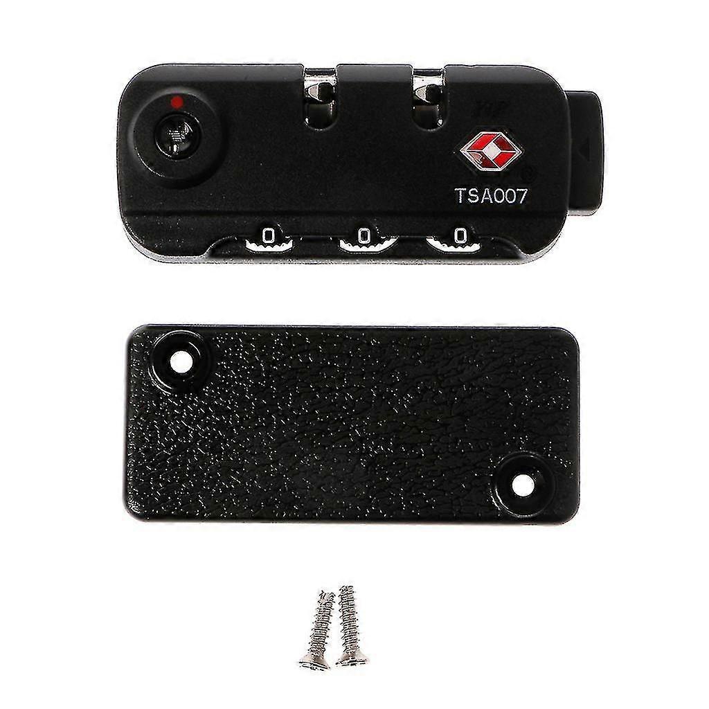 Tsa Secure 3-numeroinen yhdistelmä riippulukkolukko matkalaukku matkalaukku lukko