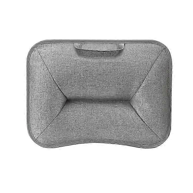 Lap Desk With Cushioned Pillow For Laptops - Portable Writing Tray For Office Work, For Home Travel Use With Handle