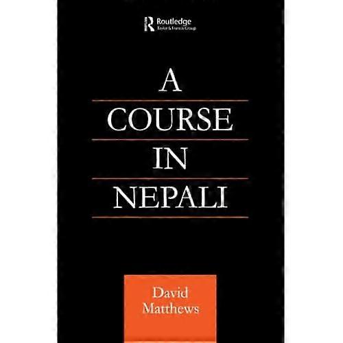 A Course in Nepali (Curzon Soas Books)