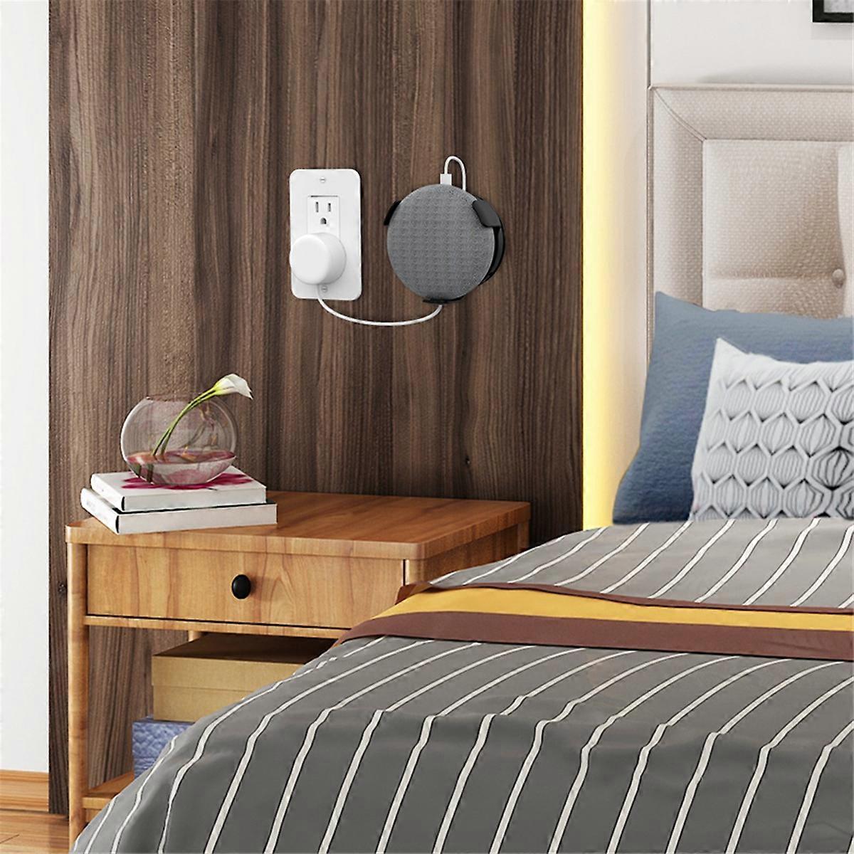 Speaker Wall Mount Bracket for 3rd Gen Smart Speaker Indoor Speaker Enclosure Bracket Black