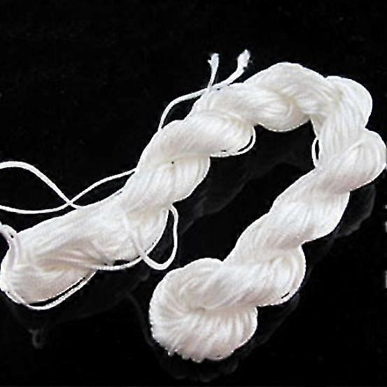 1Roll 25m Nylon Cord Thread Chinese Knot Macrame Bracelet Braided String