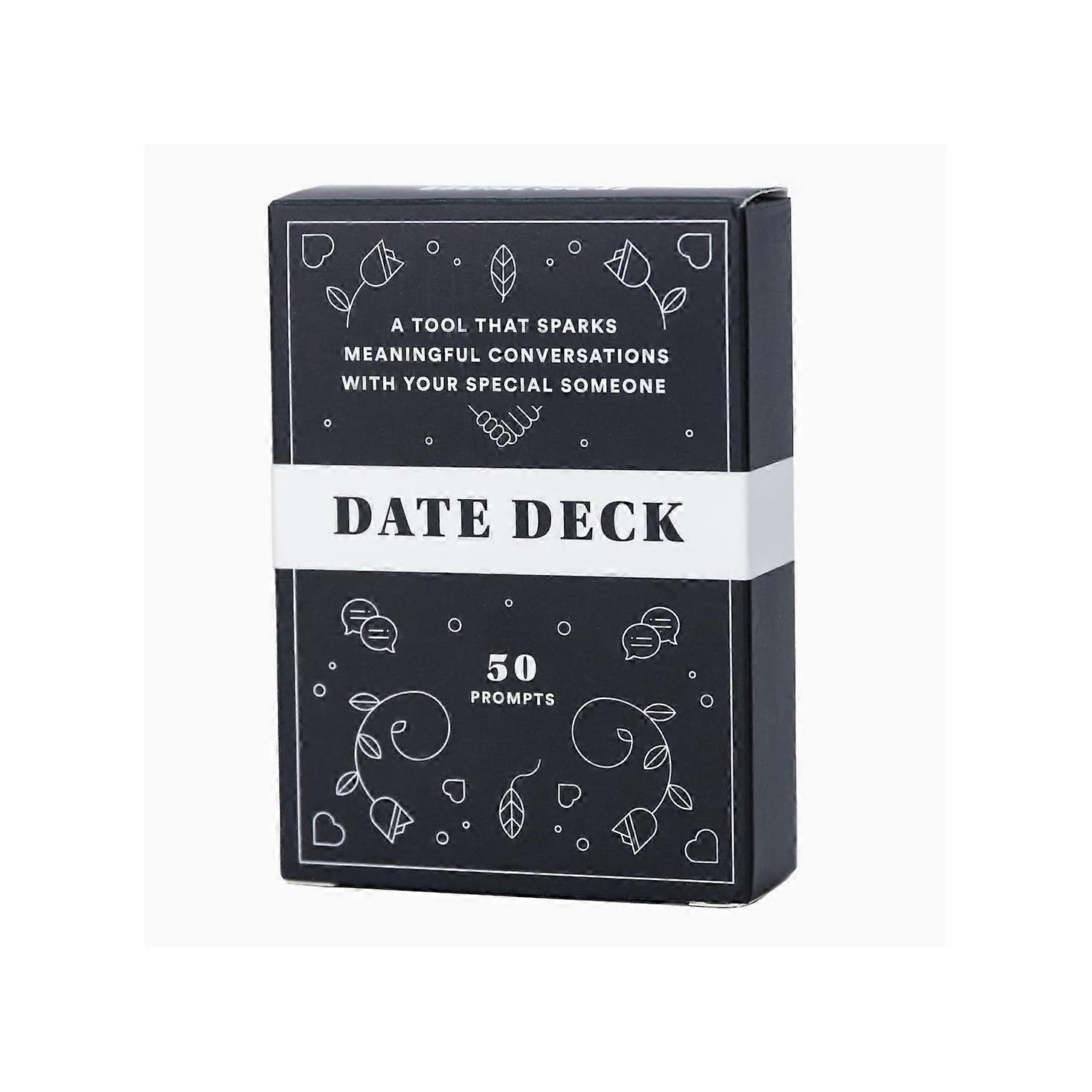 Date Deck: 50 Conversation Starters for Couples by BestSelf Co