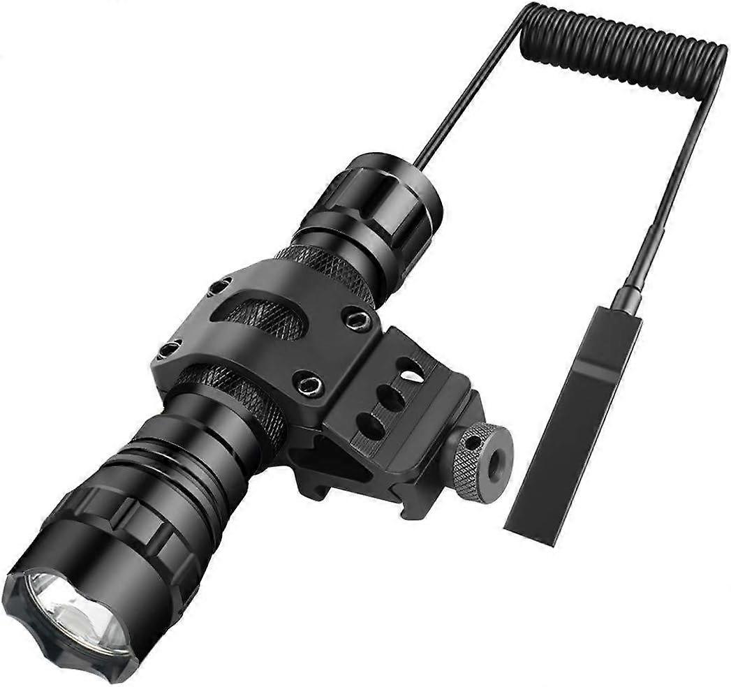 Tactical LED Flashlight, Water-Resistant, for Hunting & Camping