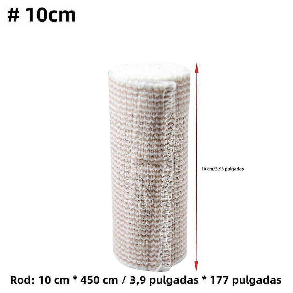1 Roll Elastic Compression Band With Self-Closing Ideal For Medical Calf Sports Sprains Wrist Ankle And Foot