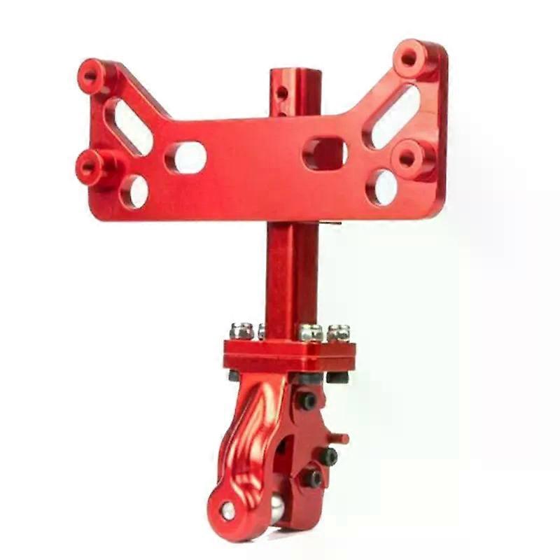 Metal Adjustable Trailer Hook Bracket Model Car Part Compatible for 1/6 Scx6 Rc Trx6, Silver