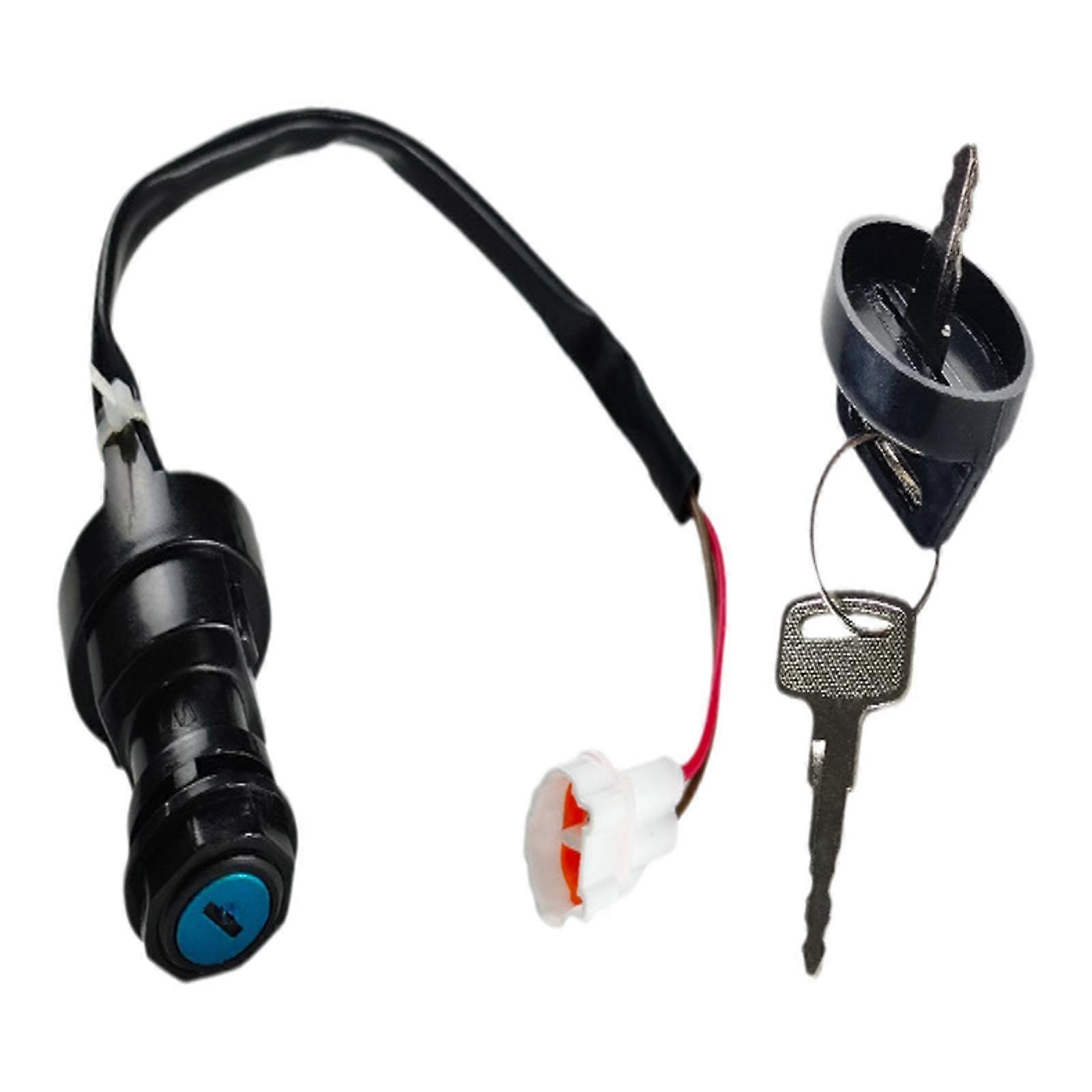 Generic Ignition Key Switch Reusable for Mini Bikes ATV Motorcycle