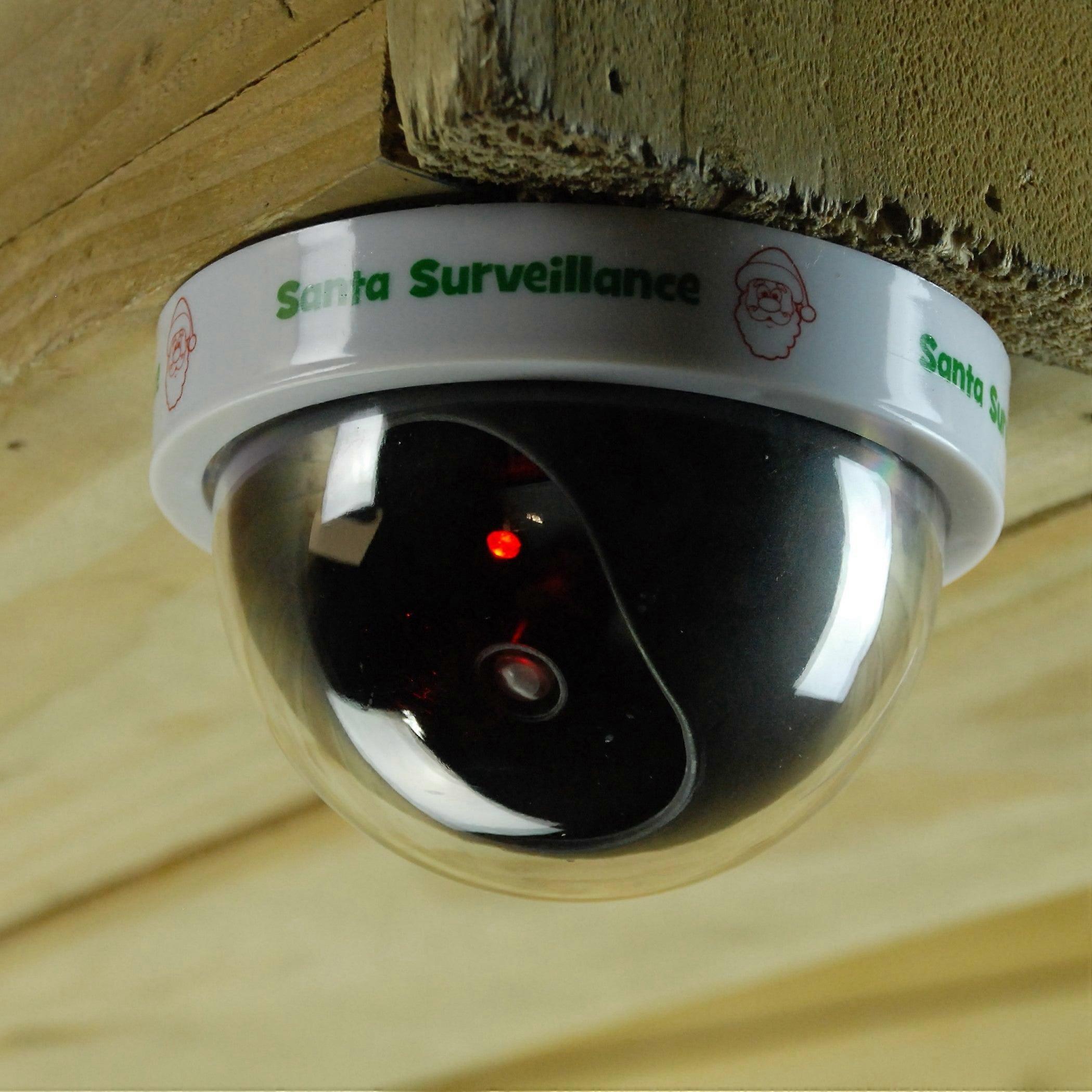 Santa Surveillance Dummy Camera With Flashing Light